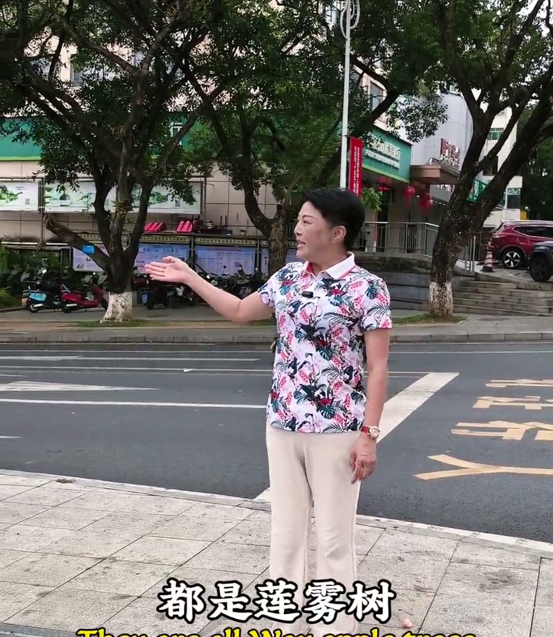 Spaziergang durch Wuzhishan auf Hainan in China